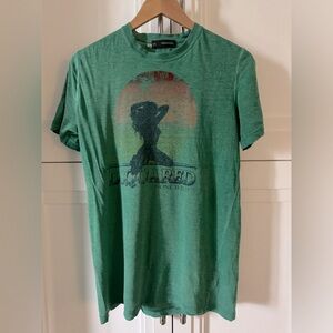 DSquared2 Graphic Print Cotton/Linen T-Shirt - Medium